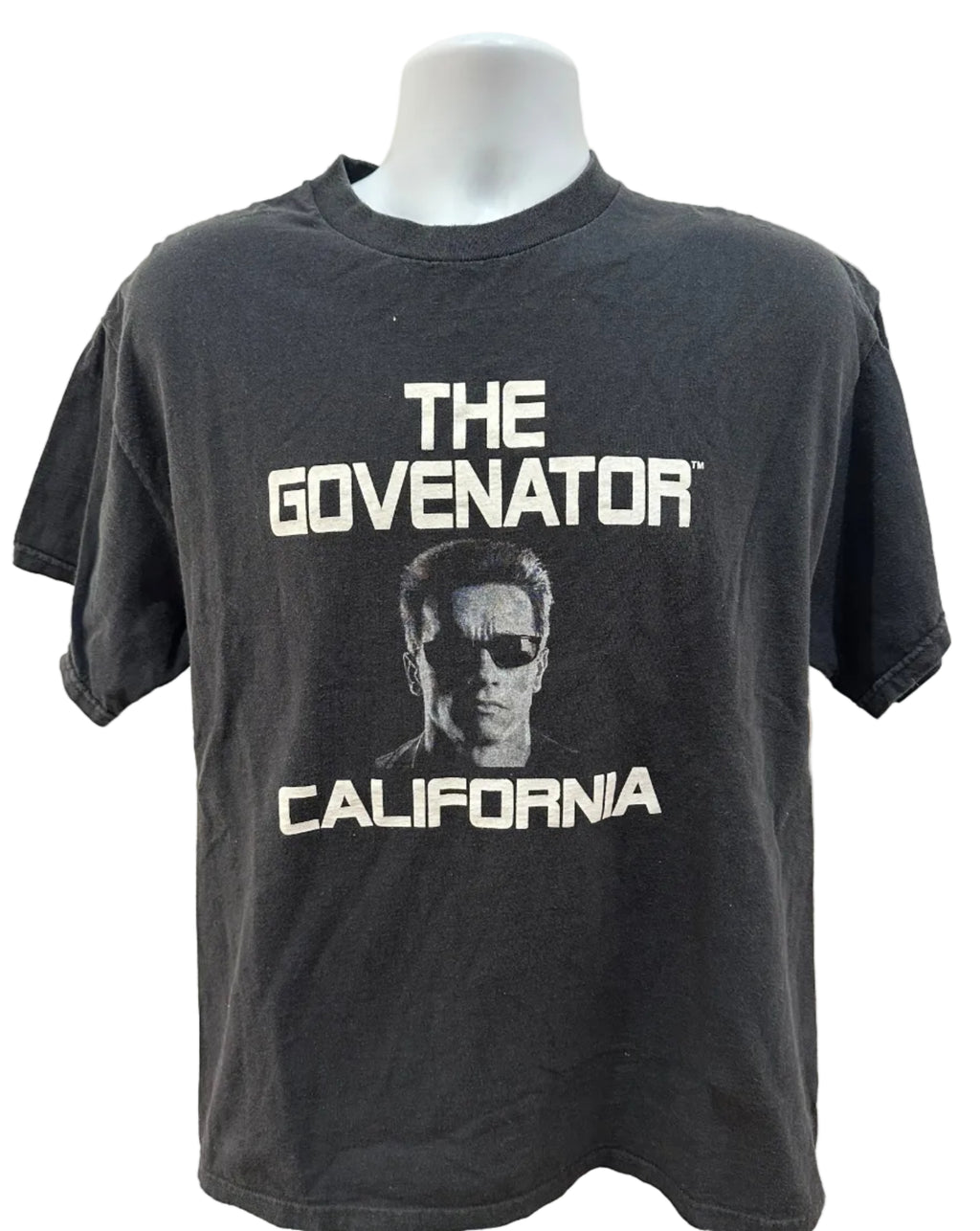 (Men's Large) 2000s The Governator Short Sleeve