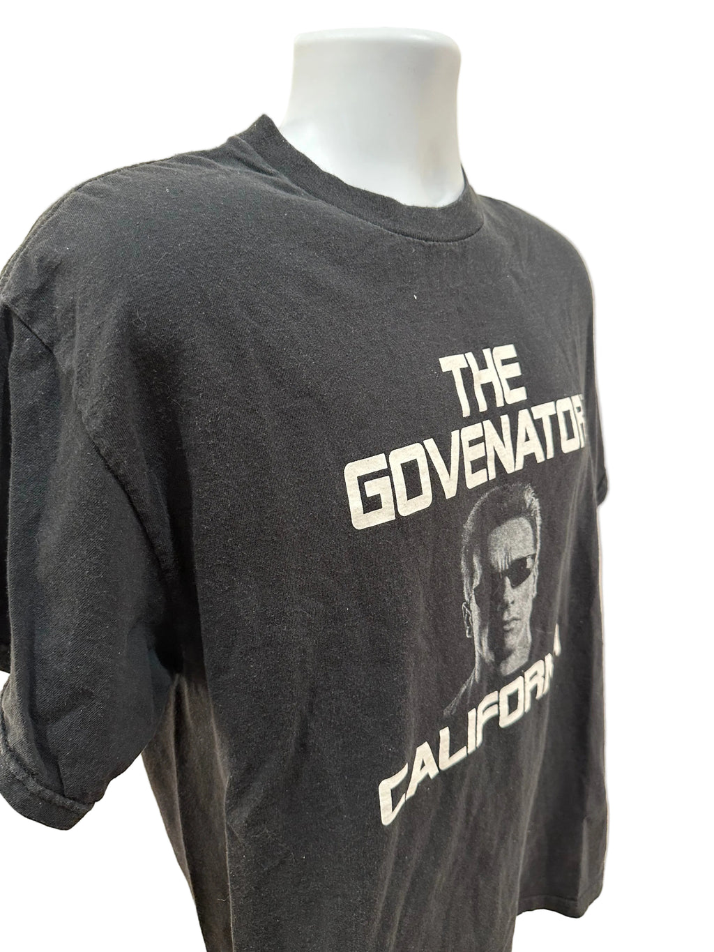 (Men's Large) 2000s The Governator Short Sleeve