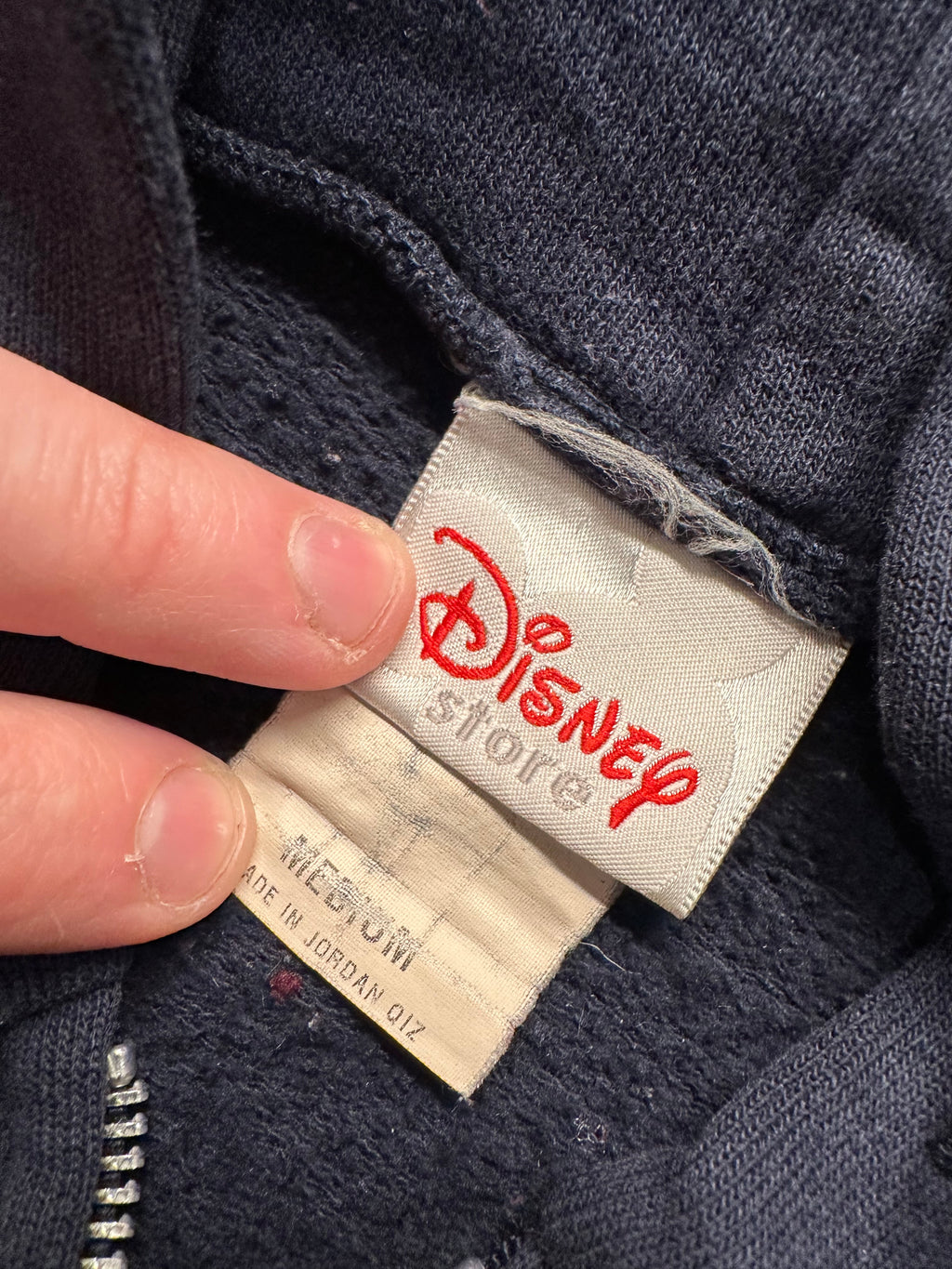 (Men's Medium) 90s Grumpy Zip Up Hoodie