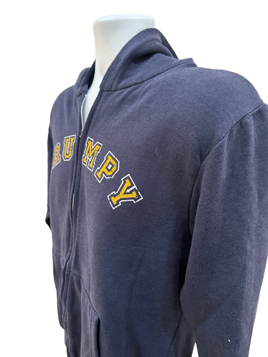 (Men's Medium) 90s Grumpy Zip Up Hoodie