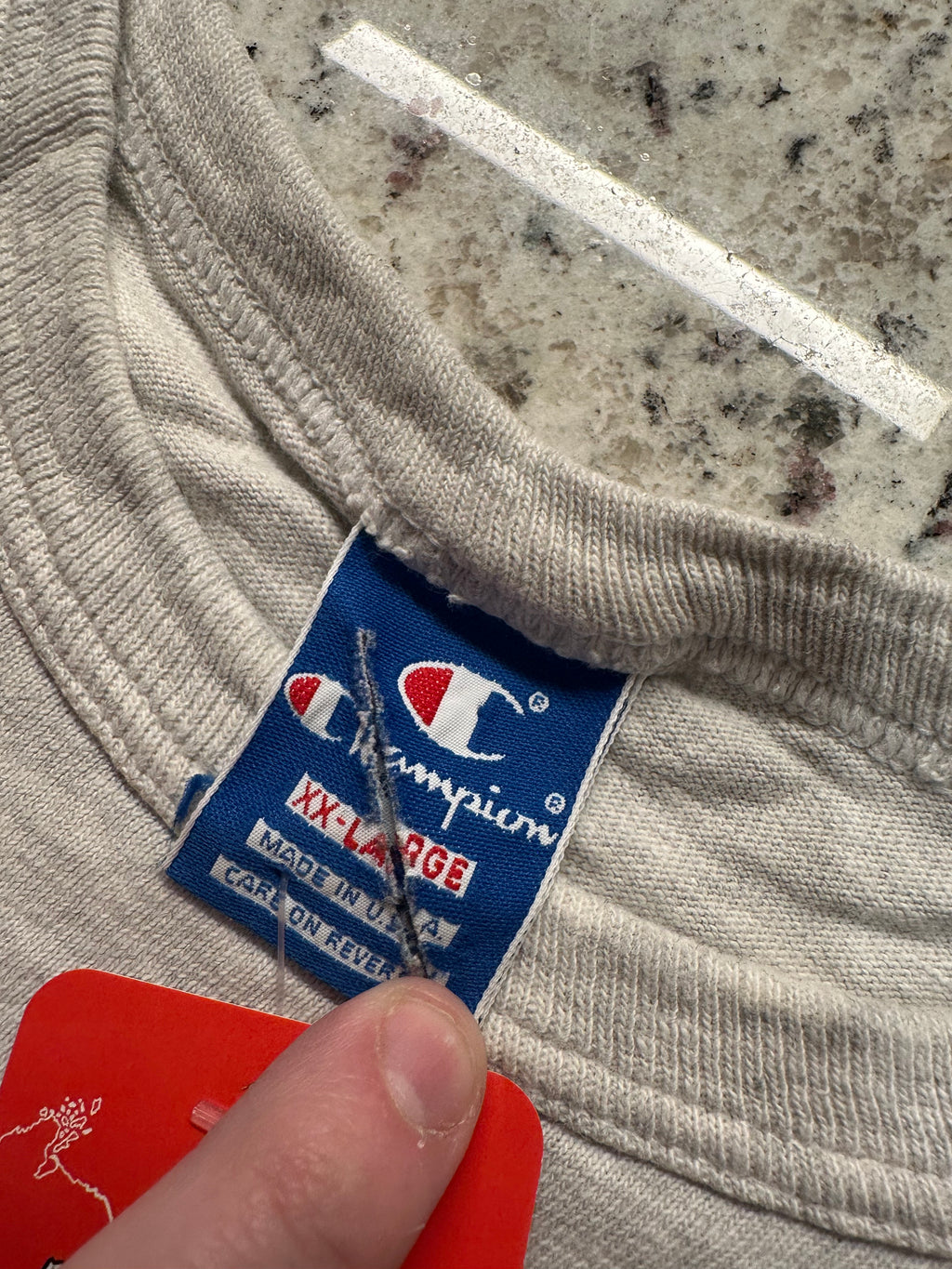 (Men's 2X) 90s Champion Single Stitch Short Sleeve