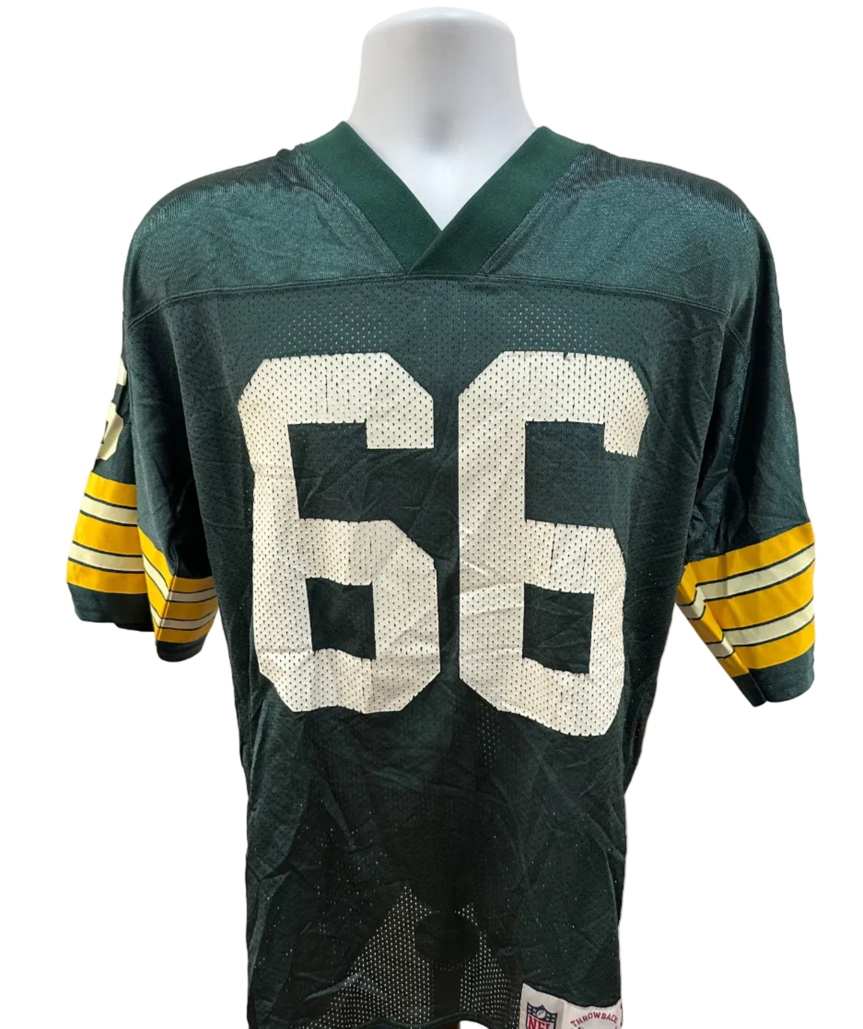 (Men's Medium) Throwback Ray Nitschke Packers Jersey