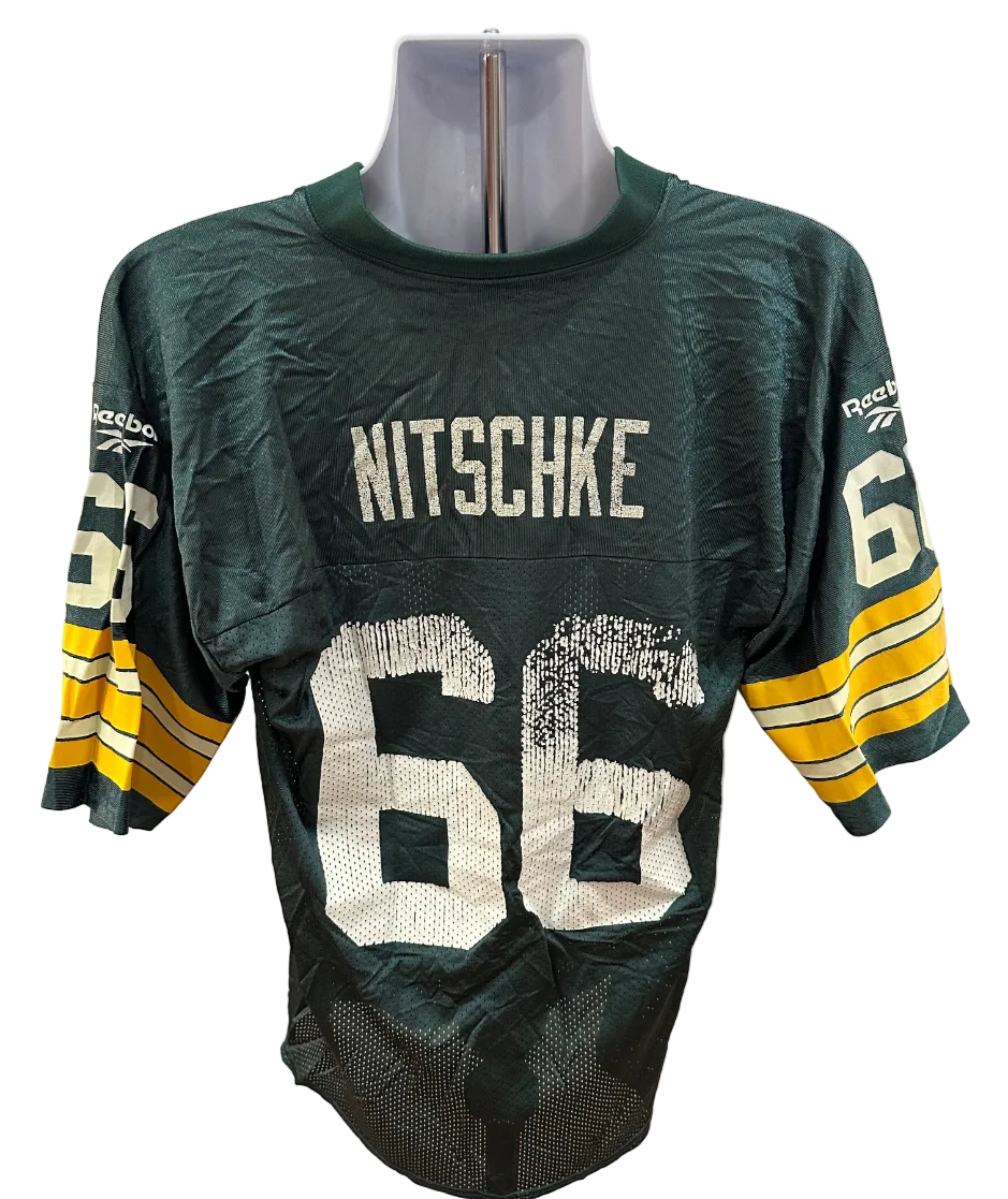 (Men's Medium) Throwback Ray Nitschke Packers Jersey