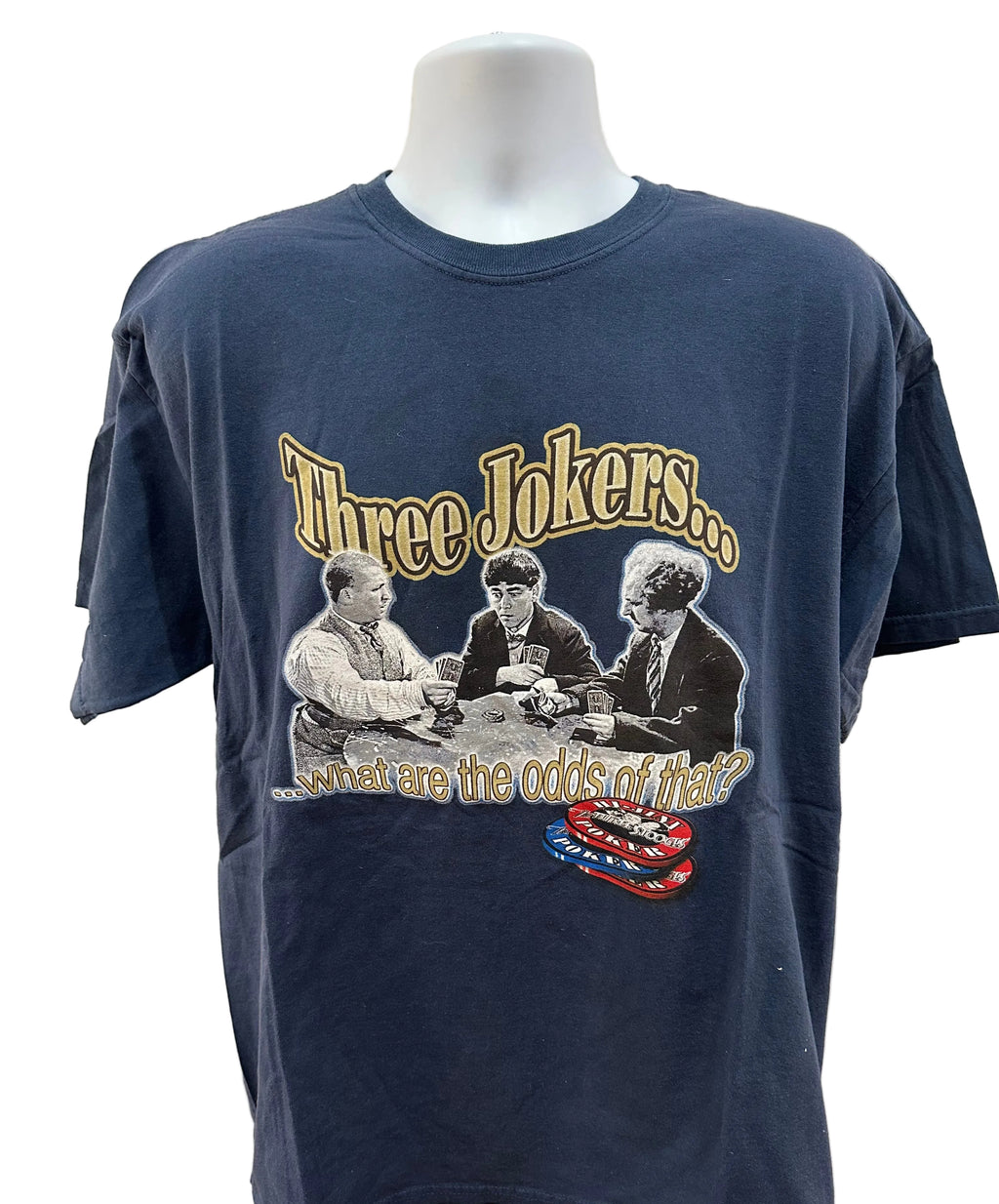 (Men's XL) 90s Three Stooges Promo Short Sleeve