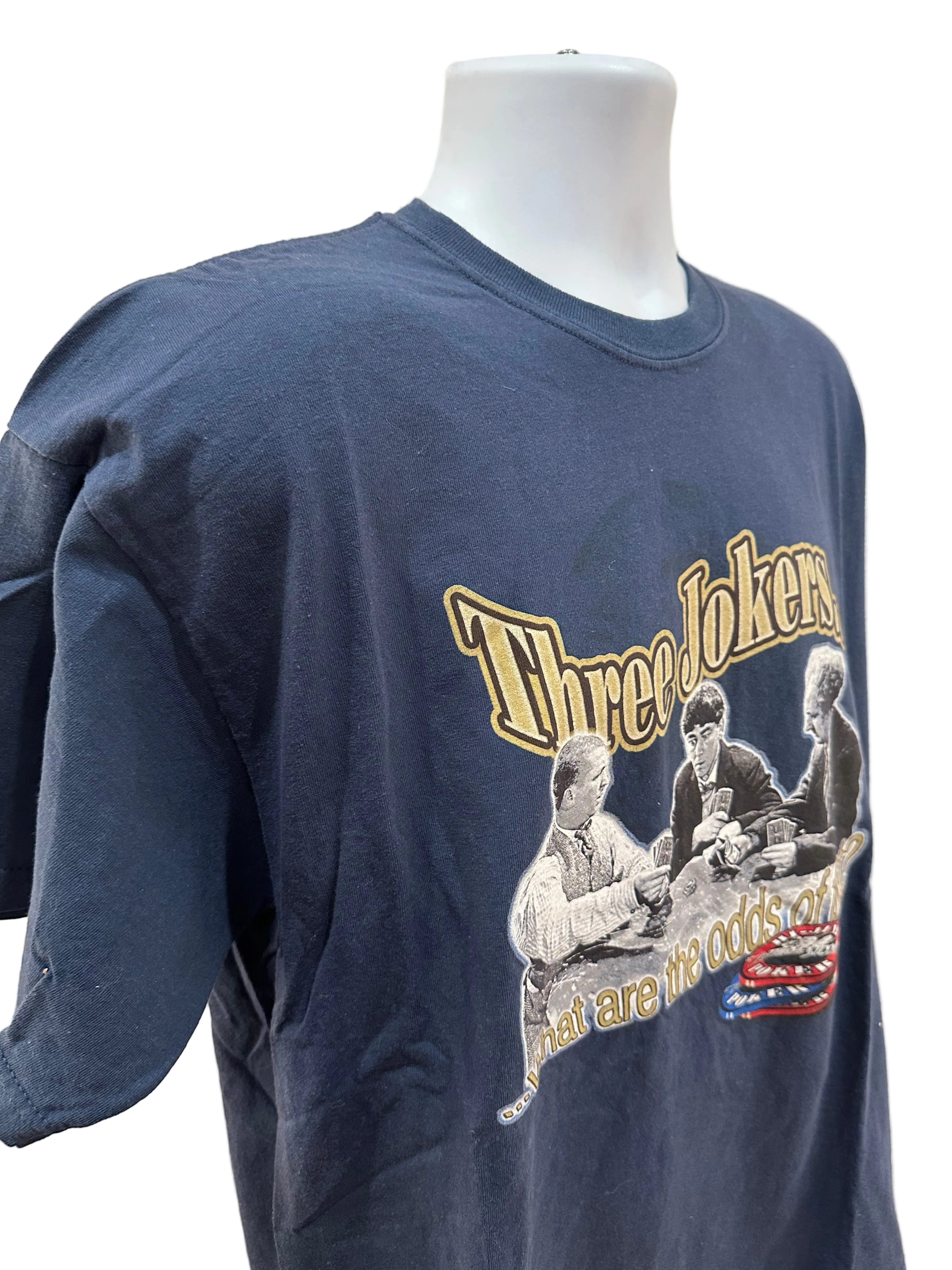 (Men's XL) 90s Three Stooges Promo Short Sleeve