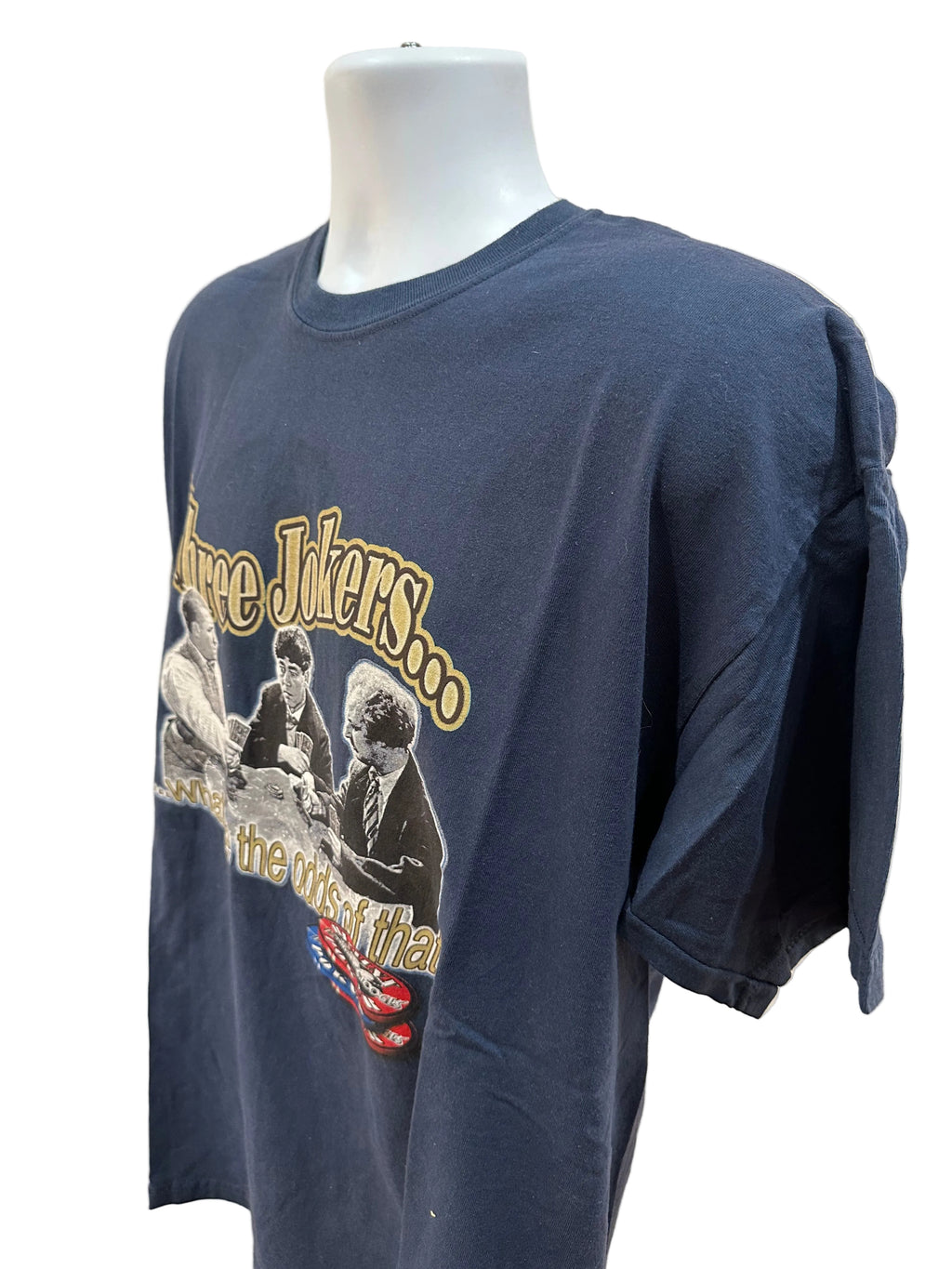 (Men's XL) 90s Three Stooges Promo Short Sleeve